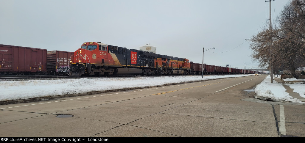 CN 3234 BNSF 6799